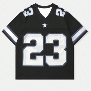 Polyester de haute qualité logo Sublimation personnalisé maillot vierge dernières conceptions pour hommes uniforme de football américain - Product Image 1