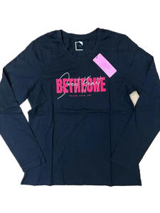 เสื้อยืดผู้หญิงไซส์ใหญ่พิเศษแขนยาวติดป้ายตามสั่งเสื้อยืดลำลองเป็นมิตรต่อสิ่งแวดล้อม - Product Image 2