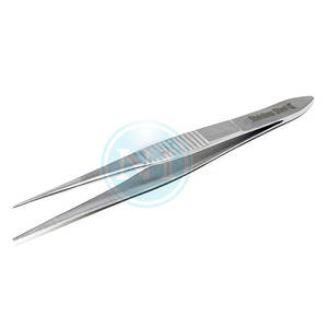 Pinzas de Sutura Rectas Dentadas Quirúrgicas para un Agarre Preciso y Trabajo de Sutura, Pinzas de Sutura Rectas Delicadas de Precisión - Product Image 1