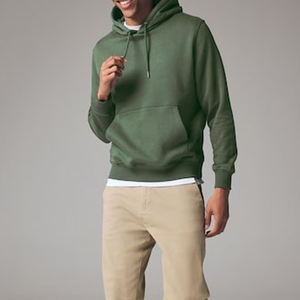 Vente en gros de sweats à capuche pour hommes avec logo personnalisé nouveau design vêtements décontractés lourds pullover string simples - Product Image 1