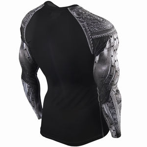 Fabricante de Rashguards Personalizados Más Demandados de Fazn, Rashguard de Manga Larga para Hombre, Rashguard Corto Estampado para Chicas Jóvenes - Product Image 2