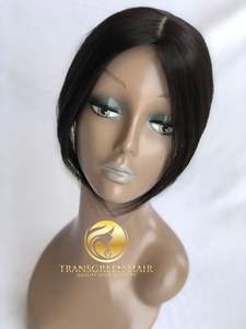 วิกผมต่อสำหรับผู้หญิงขนาด8นิ้ว8X12นิ้วทำจากผมชาวอินเดียไม่ผ่านกระบวนการ100% - Product Image 5