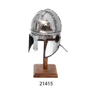 Casco de armadura vikinga de la película Spartan, 300, a la venta - Product Image 5