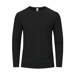 T-shirt a maniche lunghe Hawk personalizzata per gadget promozionali - Product Image 4