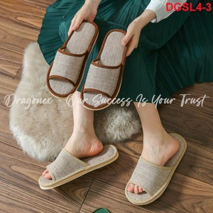 Minimalist Style Soft Cloth <b>Slippers</b> Suitable Hotel Home Office Spa <b>Bathroom</b> Comfortable Soft Anti-Slip Fashionable Affordable - Product Image 2