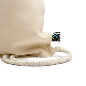 Zaino sportivo sostenibile Massanzago con coulisse per gadget promozionali - Product Image 2
