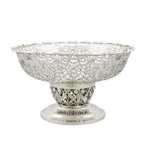 Panier en métal de haute qualité avec finition noire en poudre pour fruits et légumes, panier de rangement décoratif pour comptoir - Product Image 4