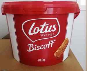 Crema de Galletas Lotus Biscoff, 8 kg, Tamaño para Servicio de Alimentos, Ideal para Hornear Helados, Waffles y Postres, Precio al por Mayor - Product Image 2