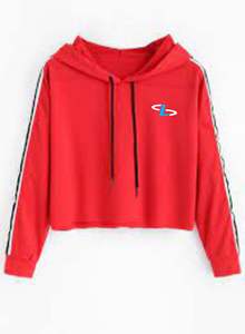 Conjunto Deportivo de Alta Calidad 2025, Top Corto y Pantalones Jogger, Conjunto de Dos Piezas con Sudadera con Capucha, Chándal para Mujer - Product Image 2