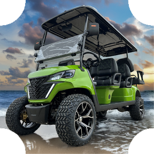 Chariot de golf électrique 4 + 2 places de 36V à moteur à courant alternatif arrière à prix compétitif - Product Image 5