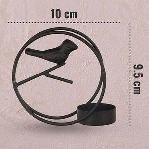 Bougeoir rustique Illuminez votre maison avec un charme naturel Bougeoir minimaliste Simple mais superbe - Product Image 4