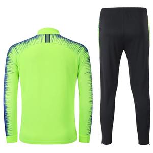 Conjunto deportivo Long-John de otoño para hombre, ropa deportiva para correr de secado rápido, chándal de entrenamiento de baloncesto para gimnasio, chándal con estampado sólido - Product Image 2