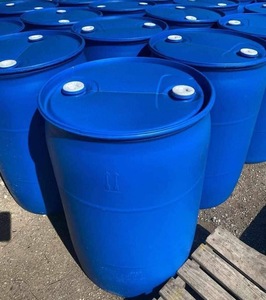 Conteneurs de stockage en plastique bleu de 30L, 50L, 60L, 120L, 160L, 200L pour aliments/eau/produits chimiques/carburant - Product Image 1