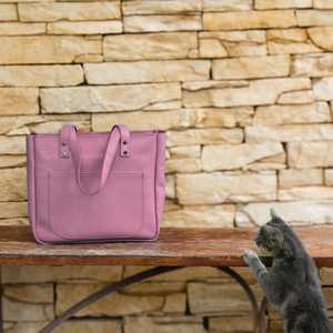 Genuine Leather Fashion <b>Tote</b> <b>Bag</b> <b>for</b> Women Shoulder Handbag <b>Large</b> Capacity Purse Office <b>Travel</b> LTB-0219 - Product Image 3