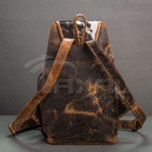 กระเป๋าเป้สะพายหลังหนังวัวสไตล์ไม่เหมือนใครกระเป๋าสะพายหลังทำจากหนังวัว - Product Image 3
