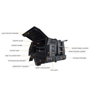 Cassone Rimovibile e Tettuccio per Pickup a Doppia Cabina Hilux/<span class=keywords><strong>Ford</strong></span> Ranger/Toyota Personalizzato - Product Image 1