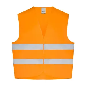 Gilet di Sicurezza ad Alta Visibilità con Adesivi Riflettenti Promozionali e Luci per un Merchandising Efficace - Product Image 3