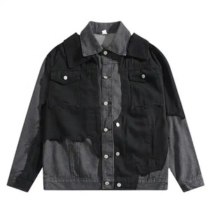 Veste d'hiver pour homme sur mesure 2024, style élégant, poids lourd, denim de haute qualité, streetwear, toile respirante, plus décontractée - Product Image 1