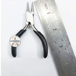 Mini Alicates de punta de alta calidad, herramienta de fabricación de joyas de acero inoxidable de primera calidad, opción de logotipo personalizado para bricolaje, 1 año de garantía - Product Image 3