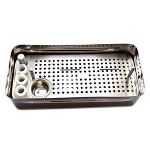 ชุดกล่องเครื่องมือ PRF สแตนเลสสำหรับการผ่าตัดฝังรากฟันเทียม ใช้พลังงานด้วยมือ สำหรับการผลิตไฟบรินที่อุดมด้วยเกล็ดเลือด - Product Image 3