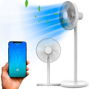 พัดลมตั้งพื้นอัจฉริยะ Xiaomi Mi Smart Standing Fan 2 Lite สีขาว รุ่น JLLDS01XY - Product Image 1
