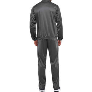 High Quality men <b>tracksuits</b> Training Jogging <b>Polyester</b> <b>Tracksuits</b> Set Solid Pattern Summer Sportswear customized logo - Product Image 4