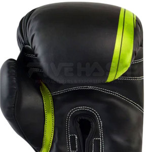 Guantes de Boxeo de Cuero Vacuno Genuino de Buena Calidad para Hombre, Guantes de Boxeo Profesionales al por Mayor - Product Image 6