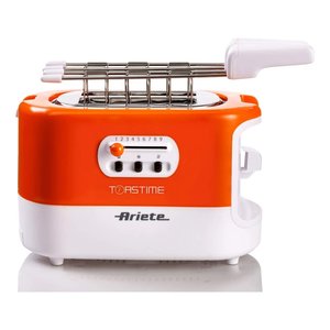 เครื่องปิ้งขนมปังอาเรียเต้ 700W สีส้มขาว 2 ช่อง พร้อมตะแกรงและที่คีบ - Product Image 3