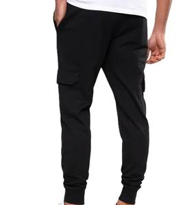Pantalons pour hommes Pantalon de jogging décontracté d'été en coton Pantalon de survêtement pour homme Pantalon personnalisé de couleur noire multi-poches pour le printemps et l'automne - Product Image 2