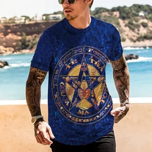 เย็นสบายในฤดูร้อนนี้ด้วยเสื้อยืดคอตตอนใหม่ล่าสุดของเราสำหรับผู้ชายที่มีเนื้อผ้าที่มีน้ำหนักเบาและดีไซน์แจ๊กเก็ตใส่สบาย - Product Image 6