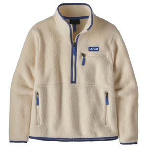 Nueva Llegada 2024 Chaqueta de Invierno para Hombre, Chaqueta de Forro Polar, Color Sólido, Bolsillos, Chaqueta con Cremallera, Chaqueta de Forro Polar Sherpa con Estampado Personalizado - Product Image 1