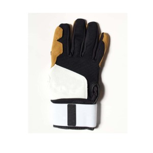 Guantes de bateo de béisbol para niños Cuero PU suave y tela de malla elástica para entrenamiento y juego - Product Image 1