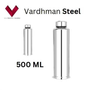 2025 artículos más vendidos Botella de agua de acero inoxidable de 500ml, compacta, duradera y ecológica, la botella de agua de acero perfecta - Product Image 4