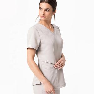 ชุดจั๊มสูทพยาบาลชิ้นเดียวชุดสครับชุดเครื่องแบบทางการแพทย์ชุดเครื่องแบบโรงพยาบาลรักษาความปลอดภัยขนาดพิเศษแบบกำหนดเอง - Product Image 1