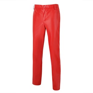 Pantalones de cuero a la moda para hombre, pantalones de cuero genuino de alta calidad para hombre, pantalones de cuero de piel de oveja al mejor precio - Product Image 4