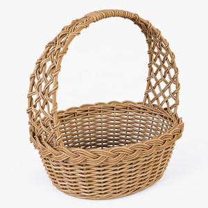 Cesta de regalo de mimbre natural de alta calidad cesta de flores para vacaciones al por mayor hecha en Vietnam - Product Image 1