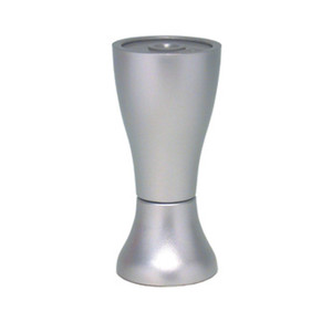 Piedino Regolabile in ABS 90 mm Alluminio P0224 - Product Image 1