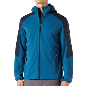 Chaqueta Softshell con Capucha para Hombre, Impermeable, Cortavientos, Transpirable, de Nailon y Poliéster, para Invierno, con Revestimiento - Product Image 1