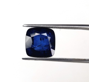 Finest Quality 7.00 Carat 100% Natural <b>Blue</b> <b>Sapphire</b> Cushion Cut Dark <b>Blue</b> Color September Birthstone for Pendant Making - Product Image 1