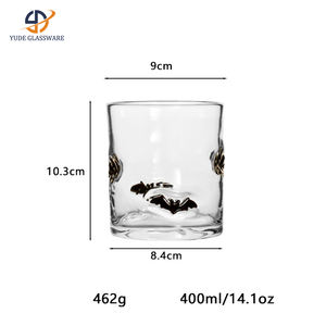 Vajilla de Vidrio con Calcomanías Florales Vintage <span class=keywords><strong>al</strong></span> por Mayor para Té, Café, Leche, Bar, Hogar y Cocina - Product Image 5