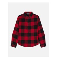 2025 Chemise en flanelle personnalisée en coton à manches longues élégant noir et blanc à la mode