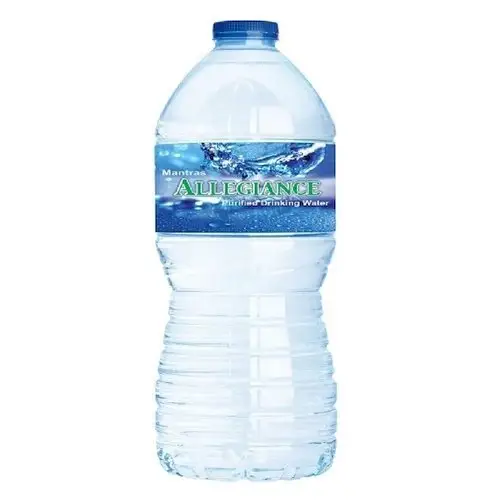 Botella de plástico de buena calidad, para beber agua pura natural, de primavera