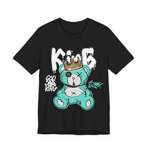 T-shirt con Etichetta Personalizzata Stampa Serigrafica Stile Streetwear - Product Image 1