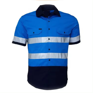 Chemise de sécurité et de protection optimale, logo personnalisé, respirante, vêtements de travail réfléchissants, couleurs adaptées à différents environnements - Product Image 2