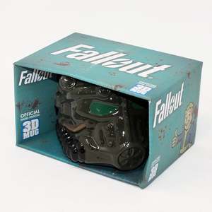แก้วเซรามิก Fallout 3D Power Armor สไตล์คลาสสิก ทำมือ เป็นมิตรกับสิ่งแวดล้อม ความจุ 400 มล. พร้อมฝาปิด สำหรับกาแฟร้อนและเย็น - Product Image 5