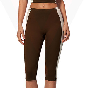 Ensemble de shorts de yoga pour femmes, tissu extensible doux, taille élastique, confortables, pour les vêtements de yoga - Product Image 6