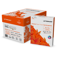 Agrafes multi-usages A4, blanc brillant, 100% pâte de bois vierge, 80 g/m², surface lisse, importées, 500 feuilles/paquet, coupe de précision