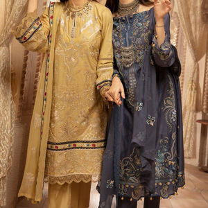 ชุดปาร์ตี้3ชิ้นสำหรับผู้ใหญ่ชุดเดรสฤดูร้อนสไตล์อินเดียสำหรับผู้หญิง - Product Image 5