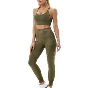 Conjunto de Yoga para Mujer de Última Moda, Venta Directa de Fábrica, Conjunto de Yoga para Mujer de Alta Calidad - Product Image 5