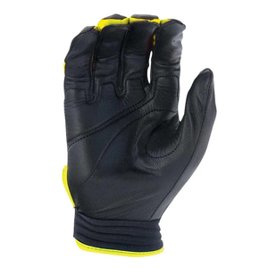 Premium Quality Light Grip Leather <b>Baseball</b> Batting Gloves Breathable Panels Secure Wrist Strap Soft Interior Flexible Fit - Product Image 4